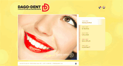 Desktop Screenshot of dagodent.com